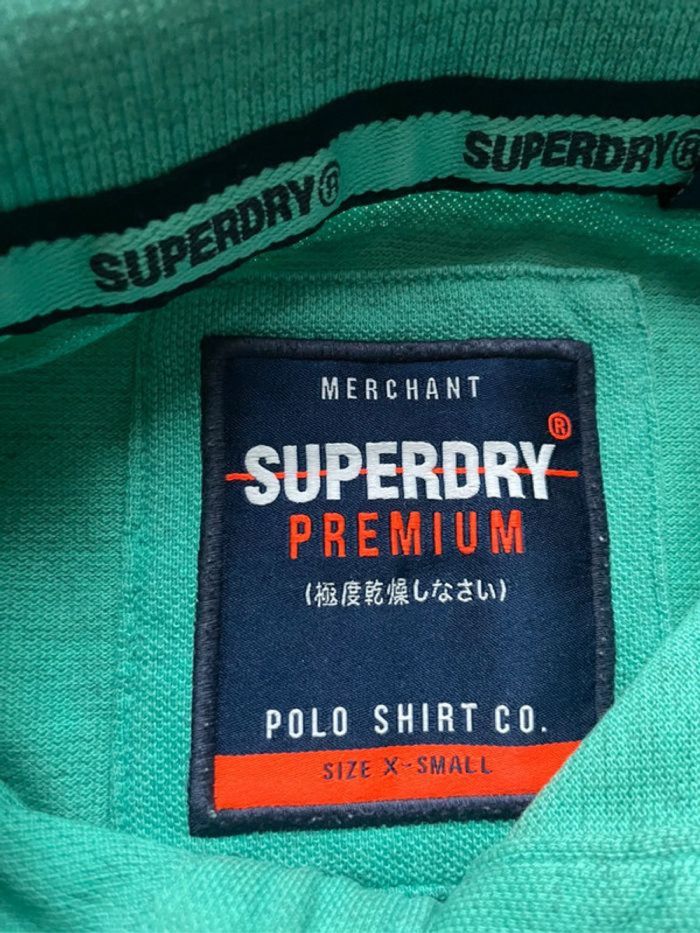 Polo Superdry vert - photo numéro 6