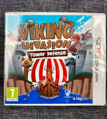 3DS Viking Invasion 2 - Jeu Vidéo Nintendo 3DS sous blister / Sealed Brand New