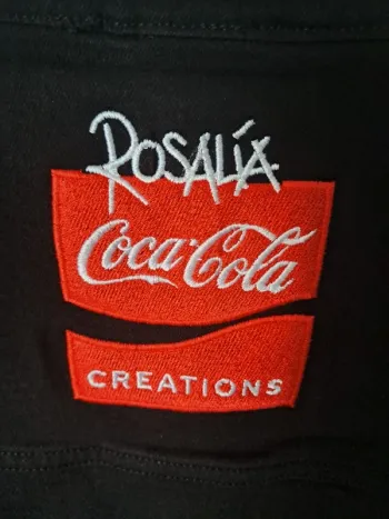 Veste en jean noir Coca Cola Rosalia
