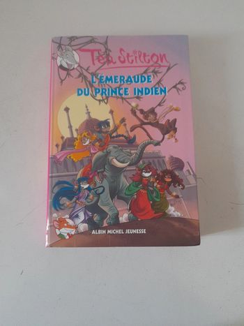 Tome 12 Téa Stilton l'émeraude du prince indien