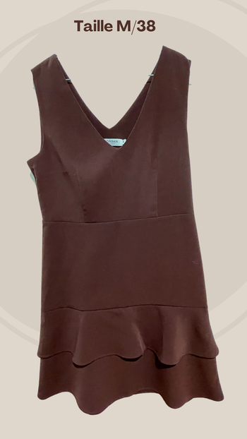 Robe courte violette - Taille M/38