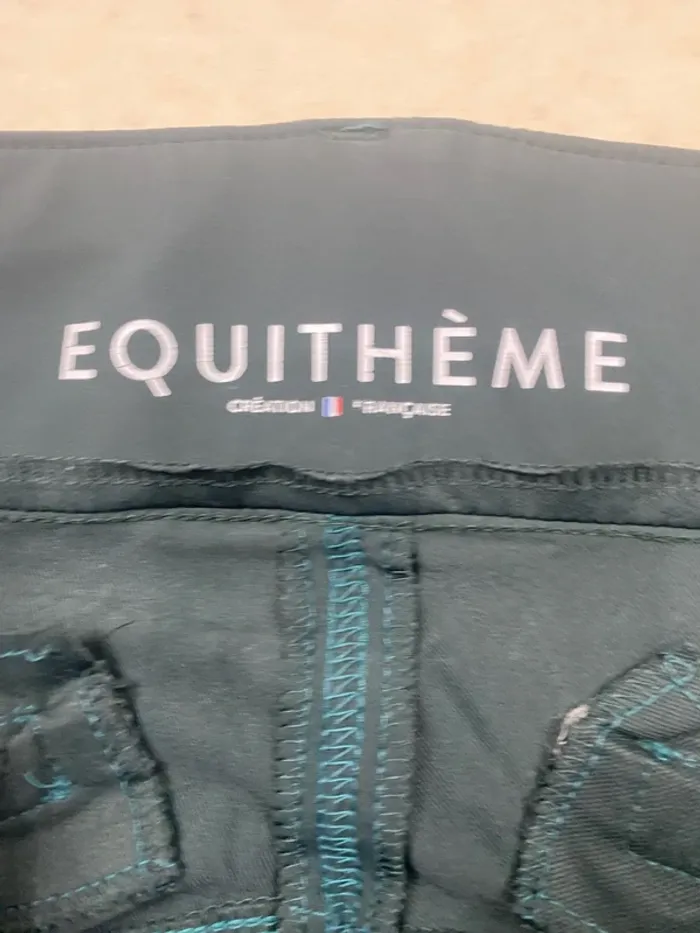 Pantalon Equitheme - Vert sapin - 40 - photo numéro 10