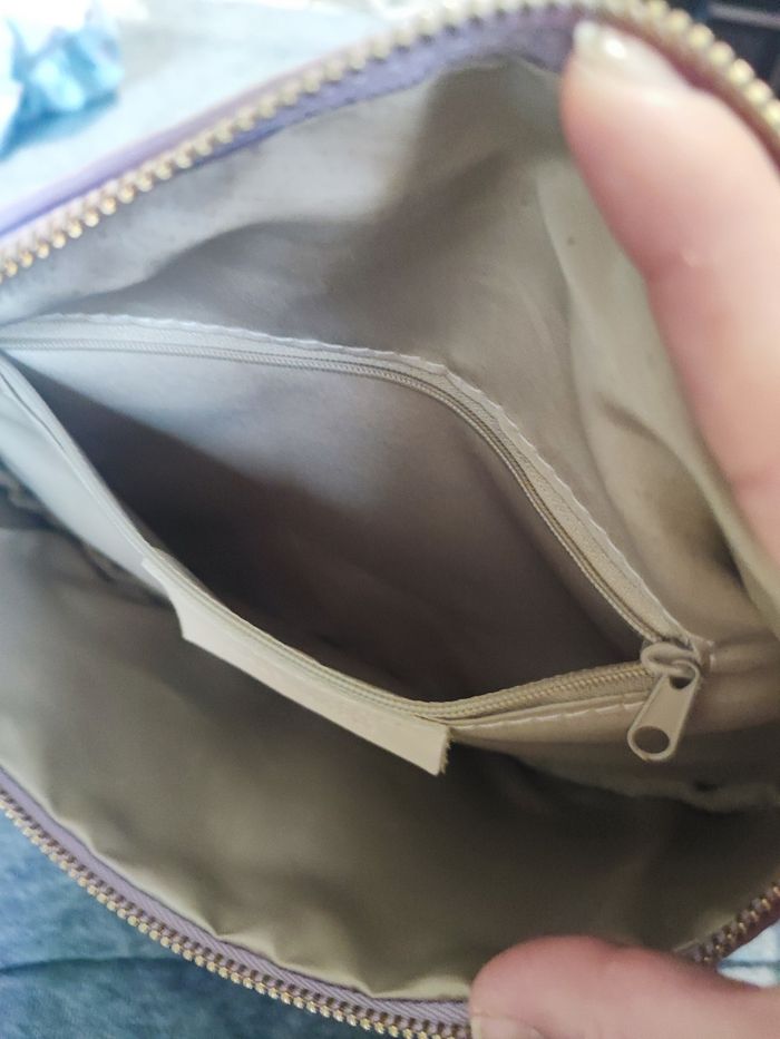 Sac banane bandoulière lila - photo numéro 4