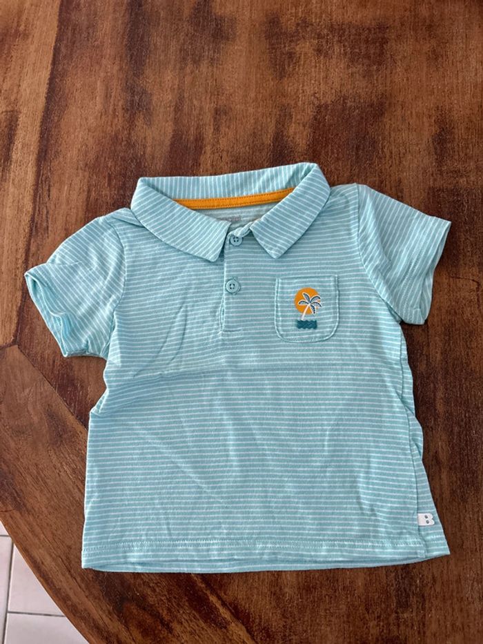 Lot de 6 polos 9 mois - photo numéro 2