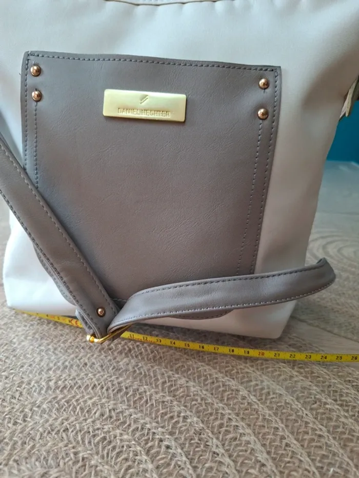 Sac bandoulière Daniel Hechter bicolore - photo numéro 6