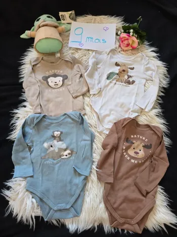 Lot de bodies animaux