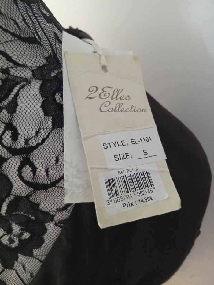 Jolie robe tunique décos perles légèrement transparente indiqué S peut aller à un 38 Coton/soie - photo numéro 4