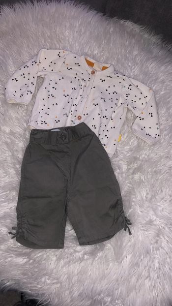 Gilet et pantalon 6 mois