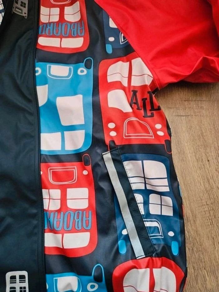 Imperméable Lupilu bleu marine et rouge Lupilu 5 ans - photo numéro 7
