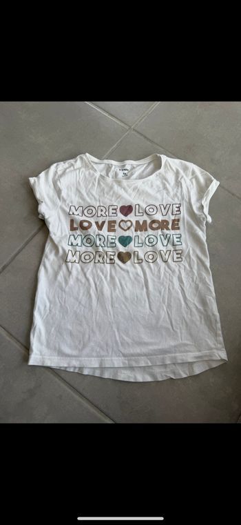 Tee shirt manches courtes 6 ans