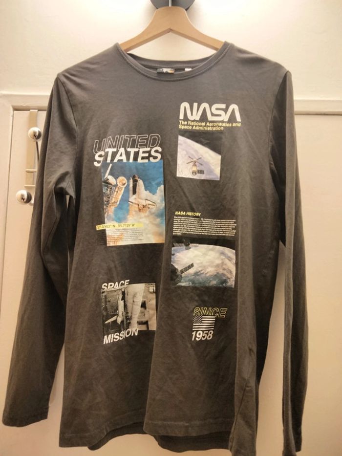 Tee shirt manches longues NASA - photo numéro 2