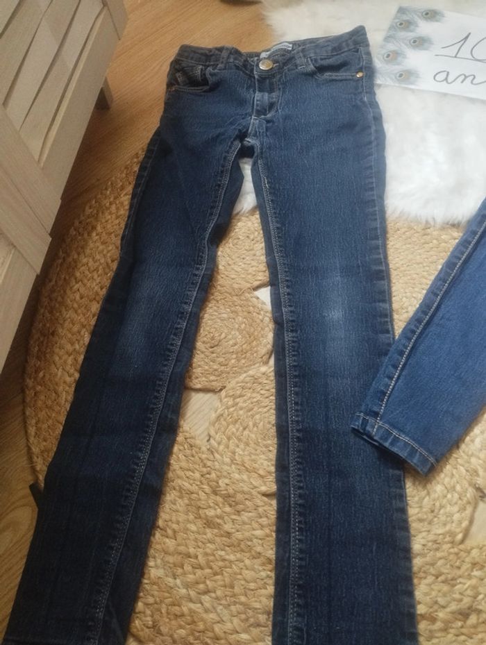 Lot jeans fille 10ans in extenso - photo numéro 7