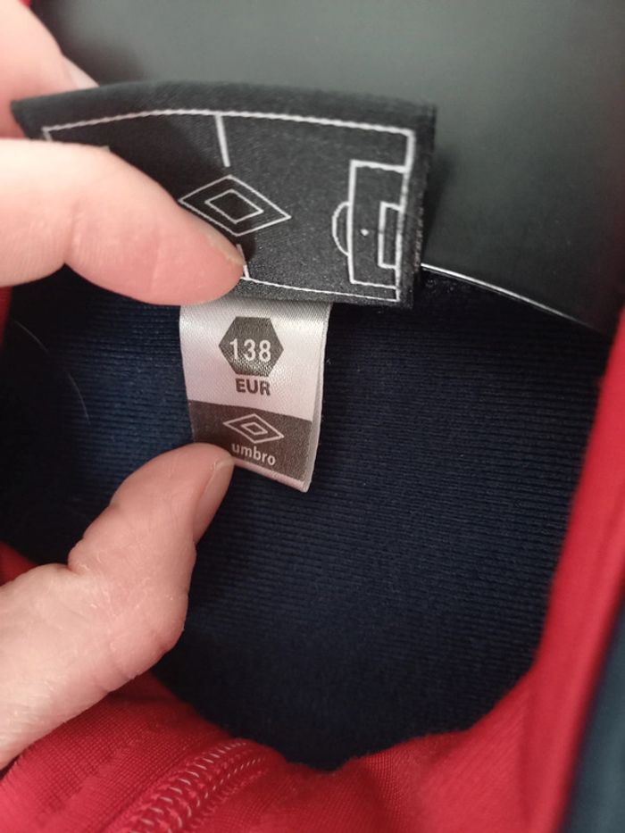 Veste de survêtement Umbro - photo numéro 4