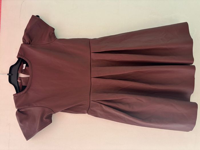 Robe simili cuir