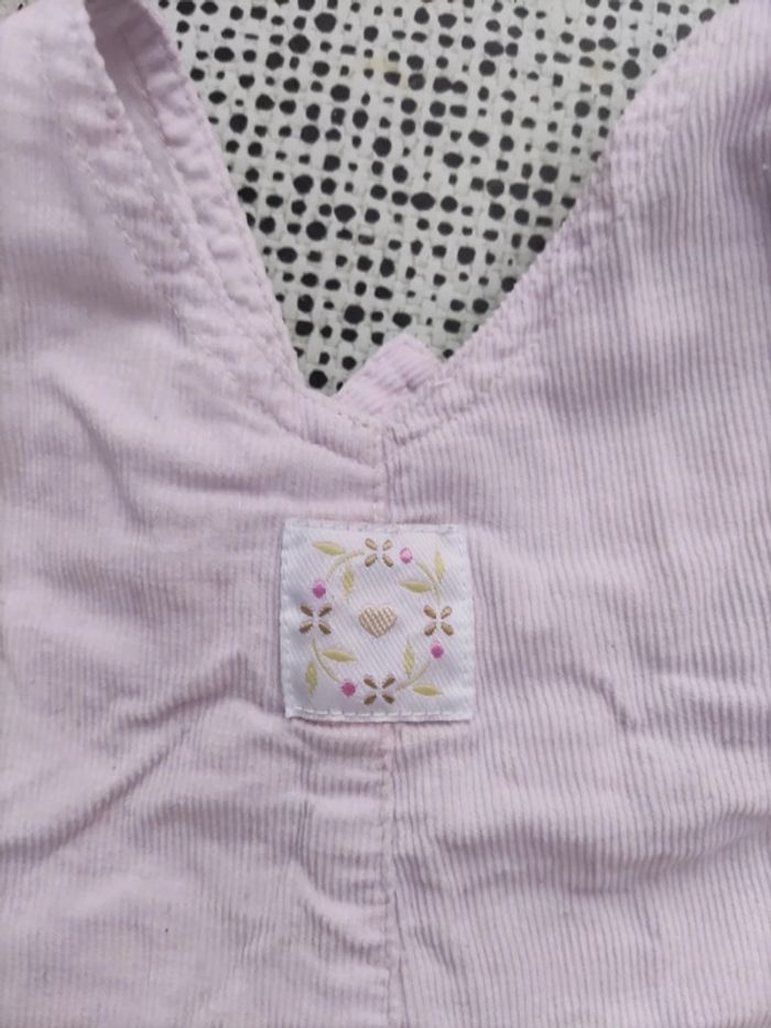 Salopette rose pâle 3 mois - photo numéro 5
