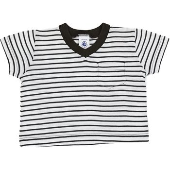 T-Shirt à manches courtes 3 mois en coton Petit Bateau