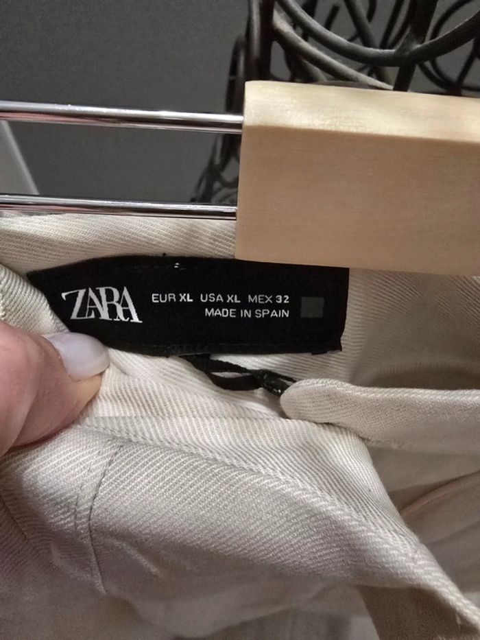Pantalon beige Zara - photo numéro 6