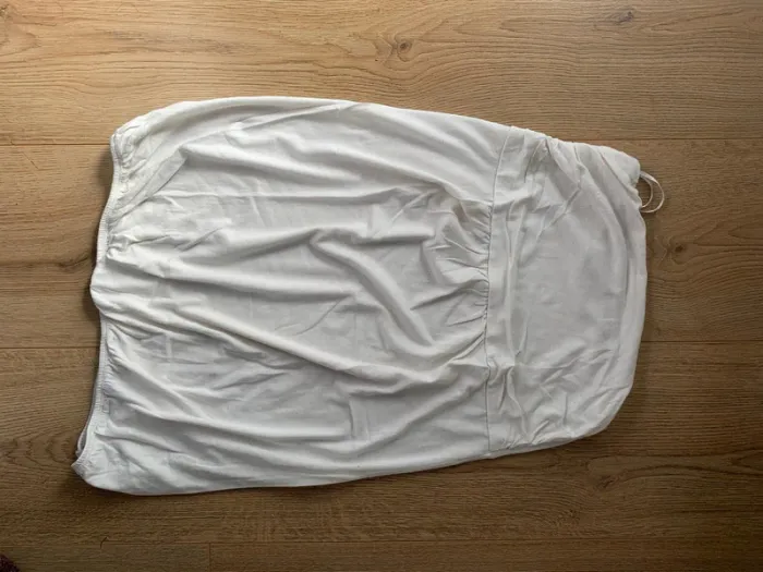 Top blanc épaules dénudées