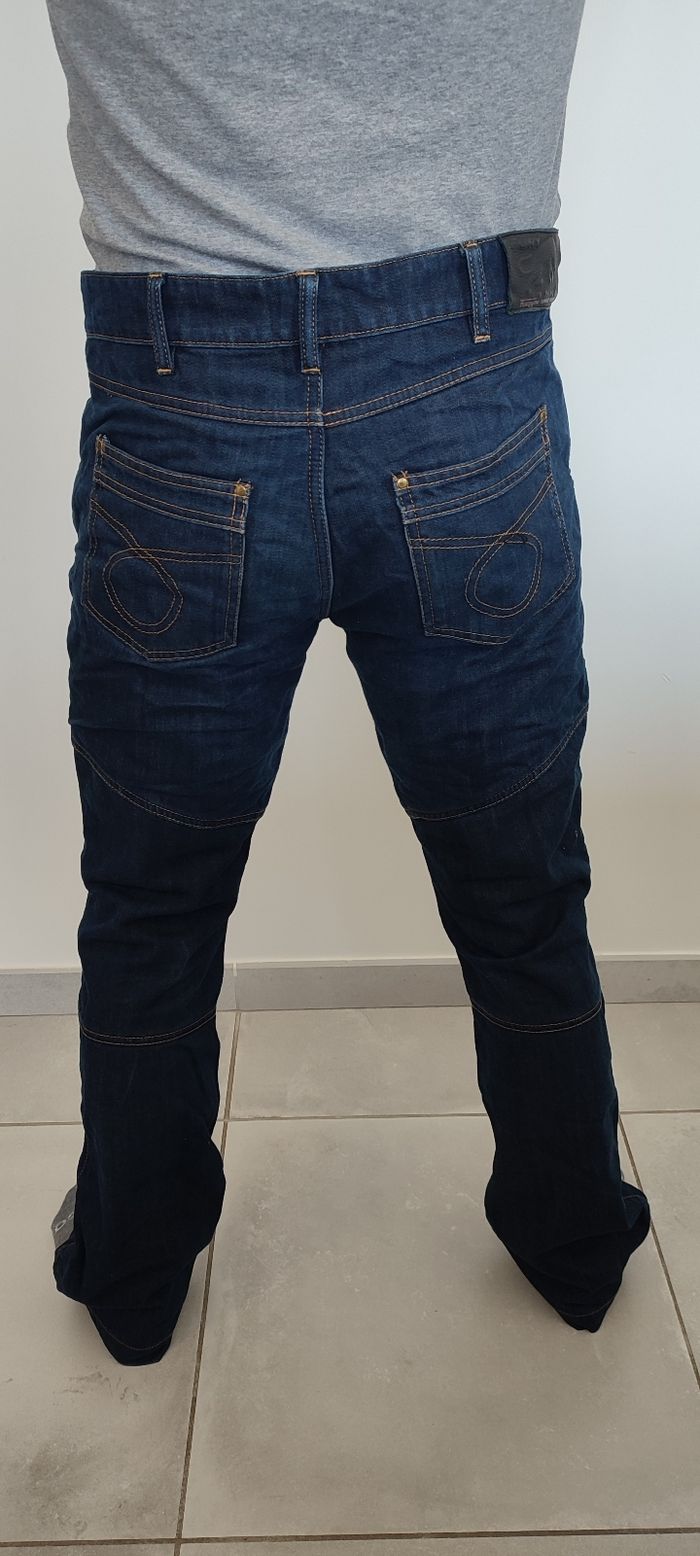 Pantalon de moto jean D03 marque Furygan - taille 40 - excellent état - photo numéro 9