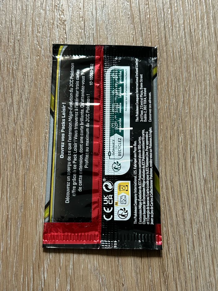 Pokémon pack loisir 3 cartes scellé Mega-Evolution - photo numéro 2
