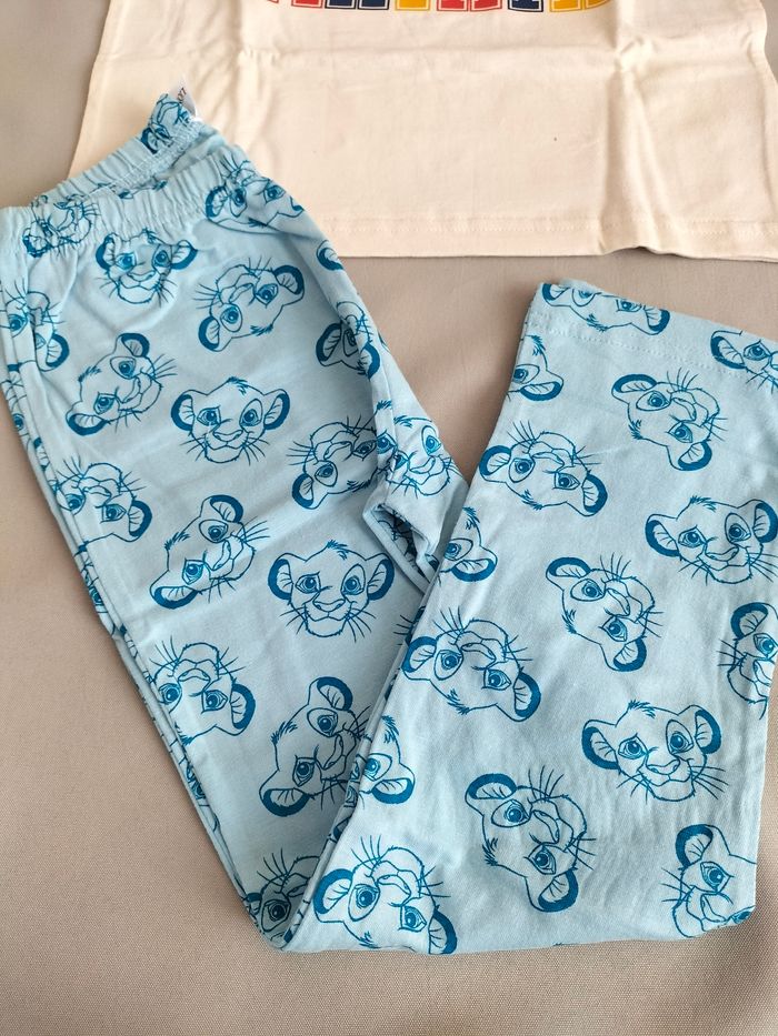 🤍 Pyjama coton Simba - 110/116 - Disney - Neuf 🤍 - photo numéro 3