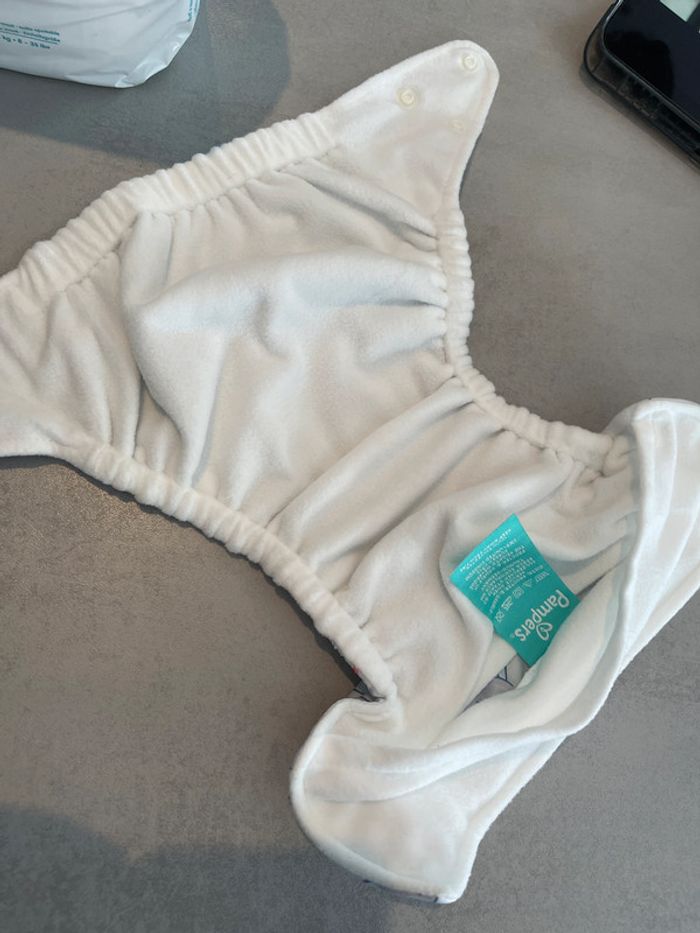 Couche pampers hybrid réutilisable et lavable - photo numéro 5