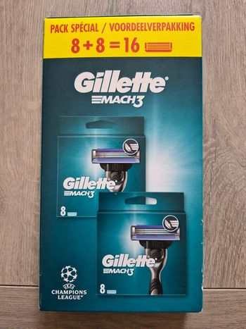 Gillette Mach 3, 16 Recharges. 