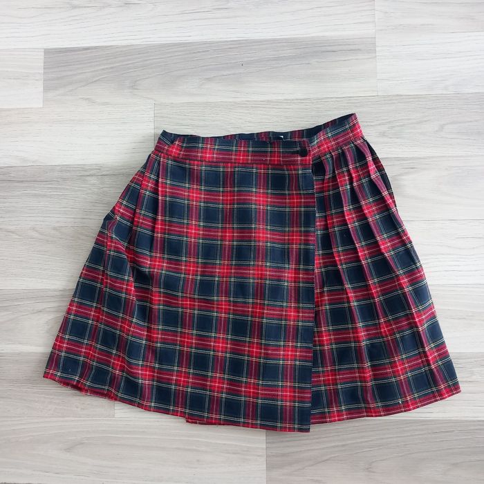 Jupe trapèze vintage à carreaux Jennyfer taille 38
