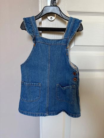 Robe en jean fille Zara 12-18 mois parfait état