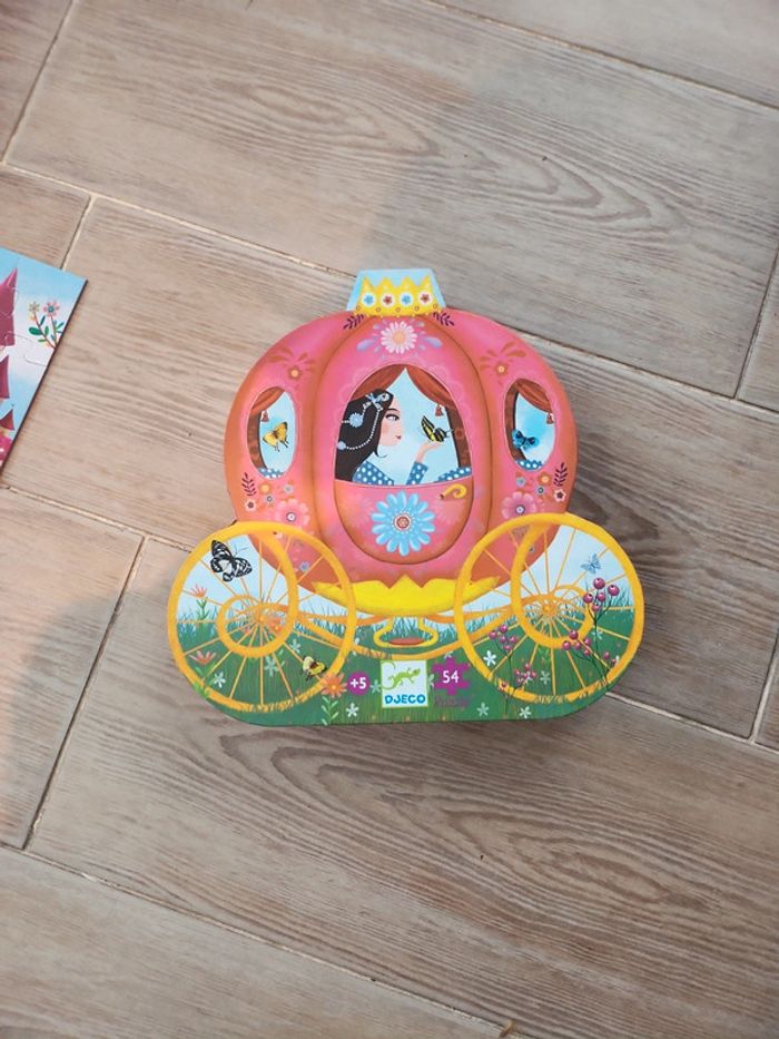 Puzzle djeco 54 pièces le carrosse d Élise