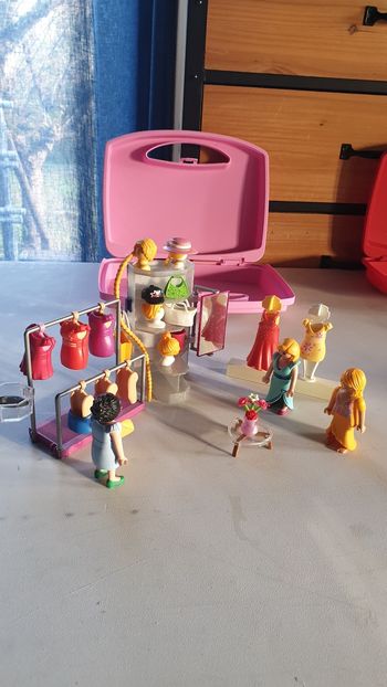 Mallette mode playmobil