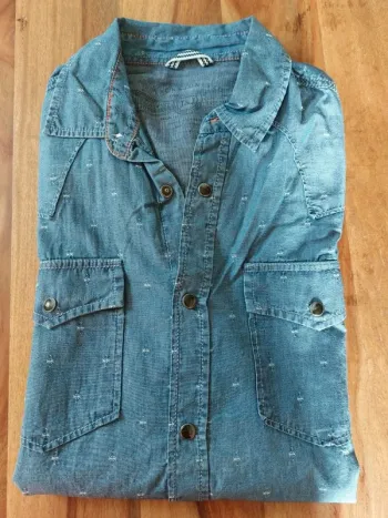 Chemise manches longues homme taille S en jean