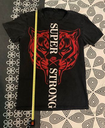TEE shirt super strong tete de tigre taille S adulte