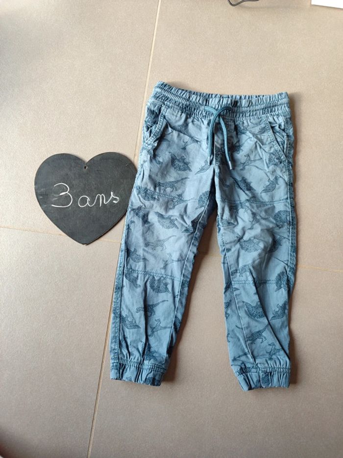 Pantalon dinosaure taille élastique