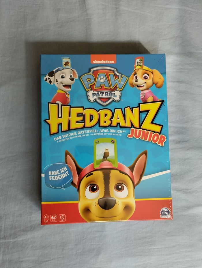Jeu hedbandz Junior Pat Patrouille - Neuf