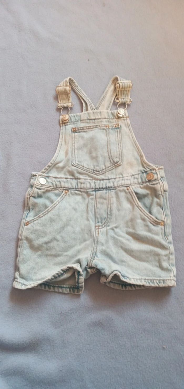 Salopette short Zara taille 12-18 mois 86cm
