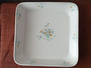 Plat à four porcelaine Defaye Médard 