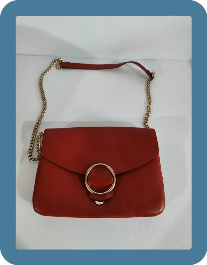 Sac à bandoulière H&M marron, très bon état, 22x14cm
