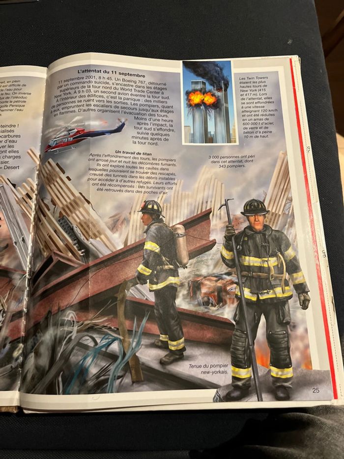 Livre pour enfants la grande imagerie fleurus les pompiers - photo numéro 5
