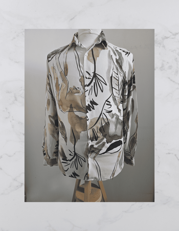 📌 Chemise Imprimée Homme - Zara