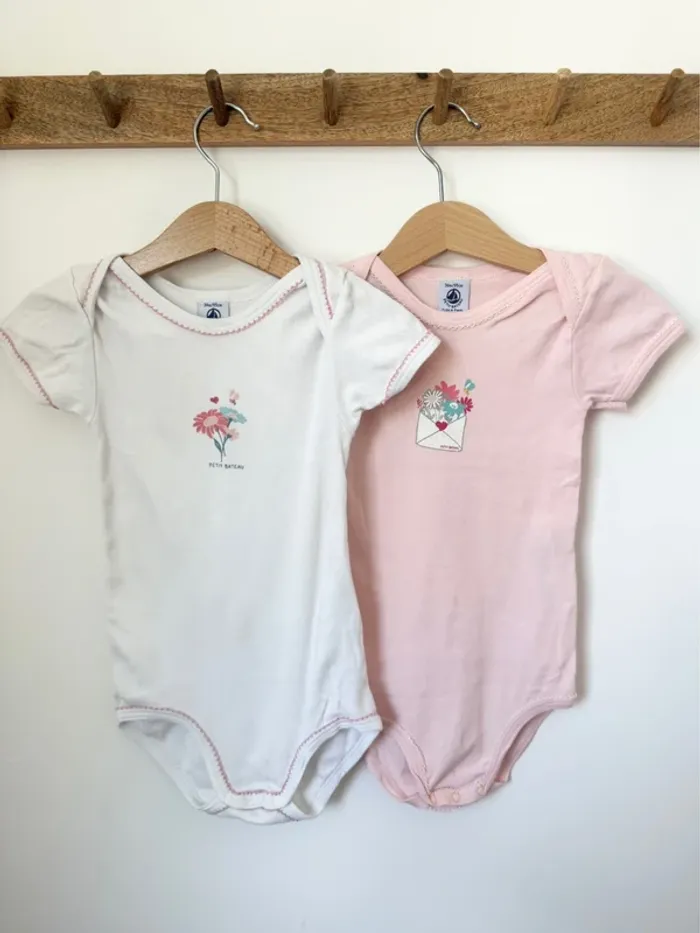 Lot 2 bodies petit bateau
