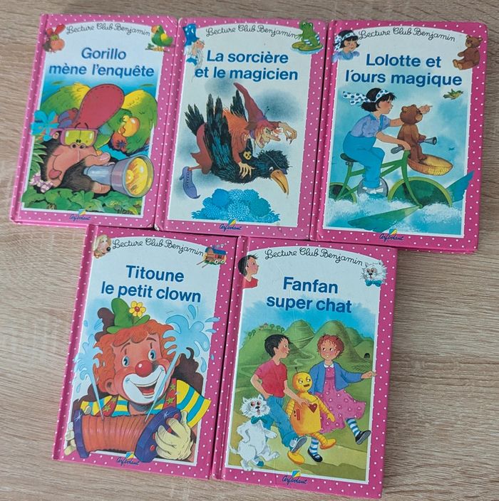 Livre lecture club benjamin