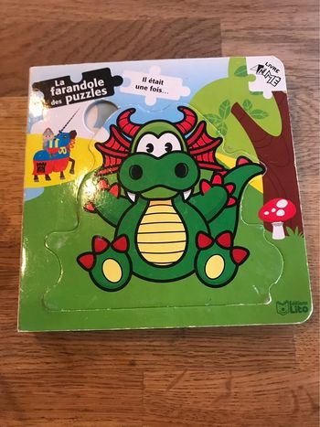 Livre La farandole des puzzles Il était une fois