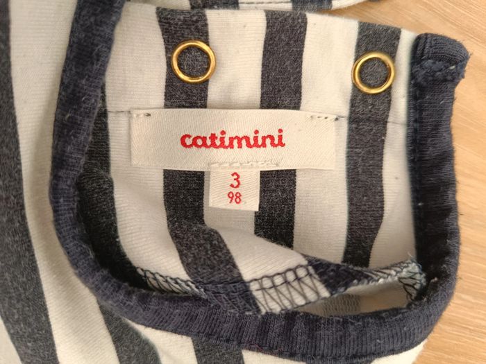 Robe bi matière Catimini 3 ans - photo numéro 4