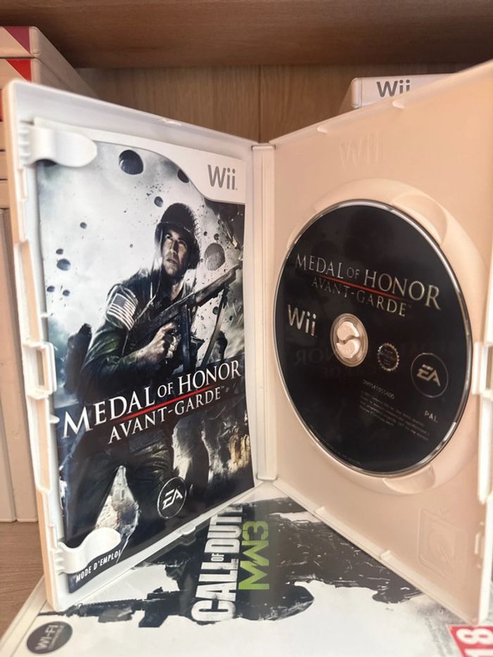 Medal of honor avant - garde jeu Wii guerre - photo numéro 2