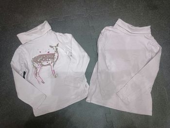 Lot de 2 sous pulls fille 3ans