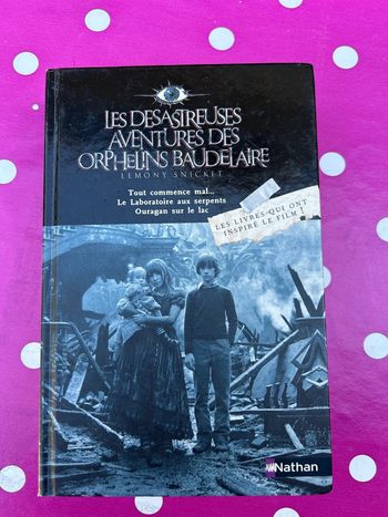 Livre les désastreuses aventures des orphelins Baudelaire - Nathan lenomy snicket