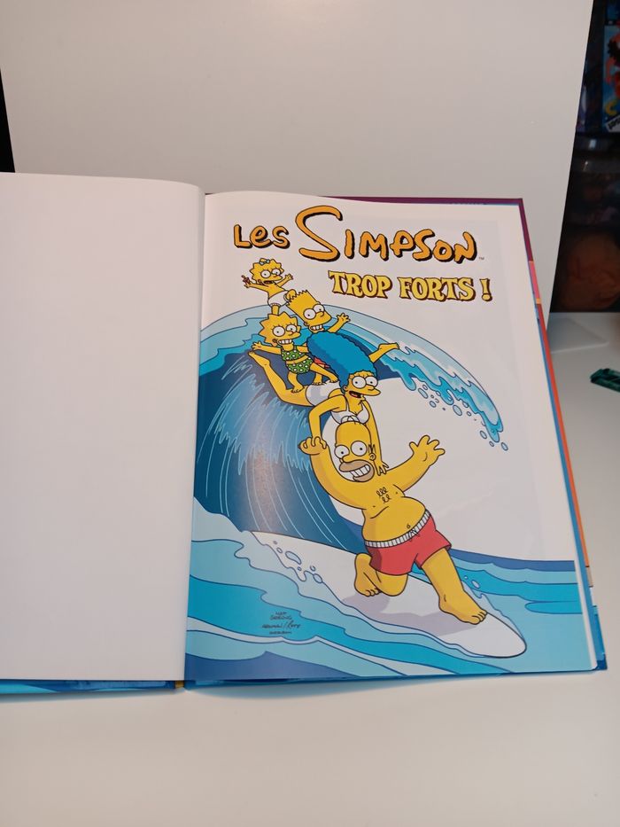 Livre Bande dessinée les Simpson Trop forts - photo numéro 4