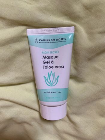 Masque gel à l’aloe vera