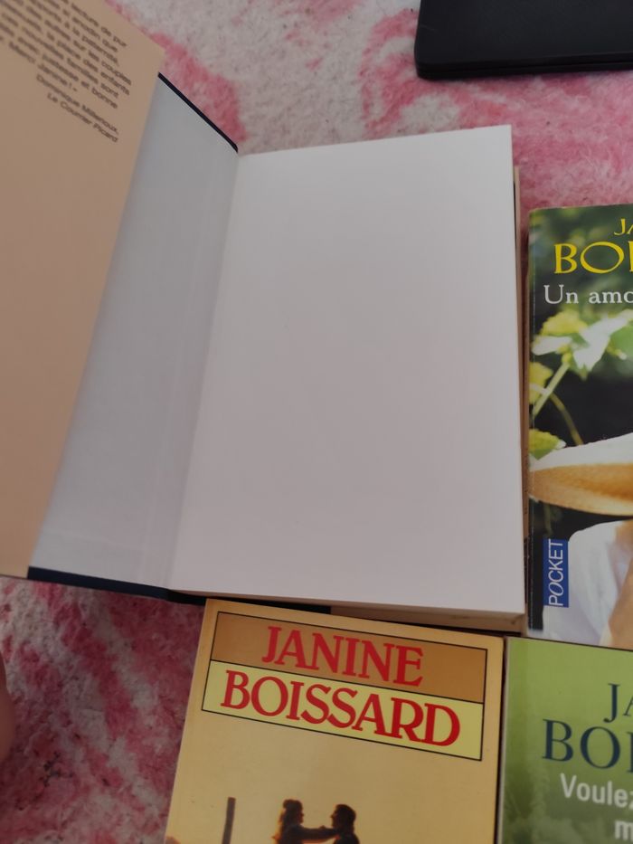 Lot de 4 livres Janine Boissard - photo numéro 2